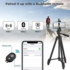 Professional Camera Phone Holder Tripod Stand for Smartphone iPhone Samsung