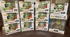 Funko POP! Star Wars the Mandalorian The Child / Grogu lot of 11