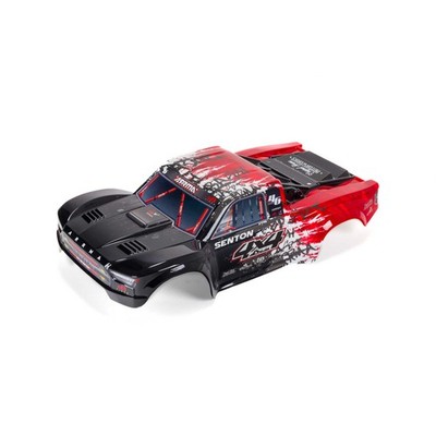 ARRMA Senton 4X4 BLX Finished Body Red ARA402312 Car/Truck  Bodies wings &
