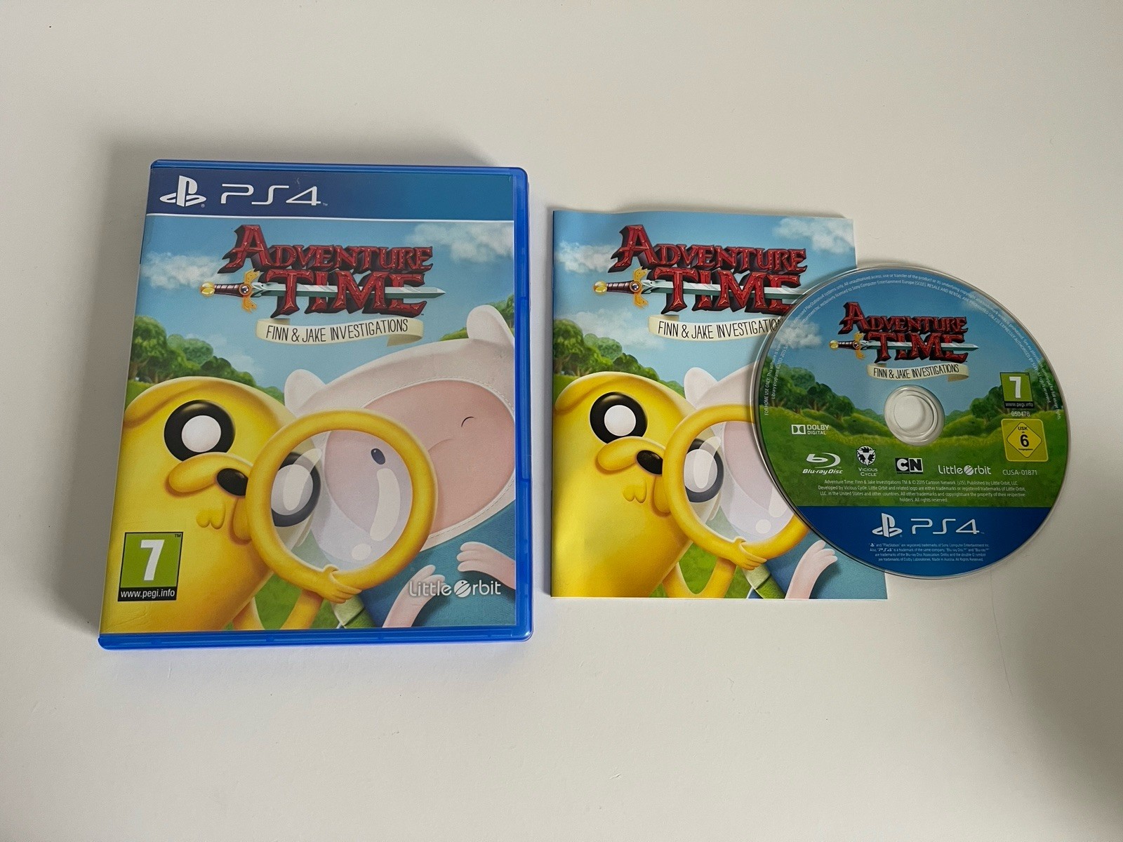 Adventure Time: Finn and Jake Investigations (PS4 Sony PlayStation 4, 2014)