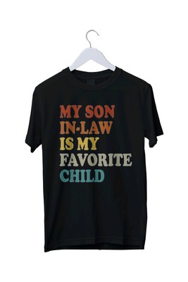 Herren Mein Schwiegersohn ist mein Lieblingskind Herren T-Shirt S M L XL 2 3 4 XL 