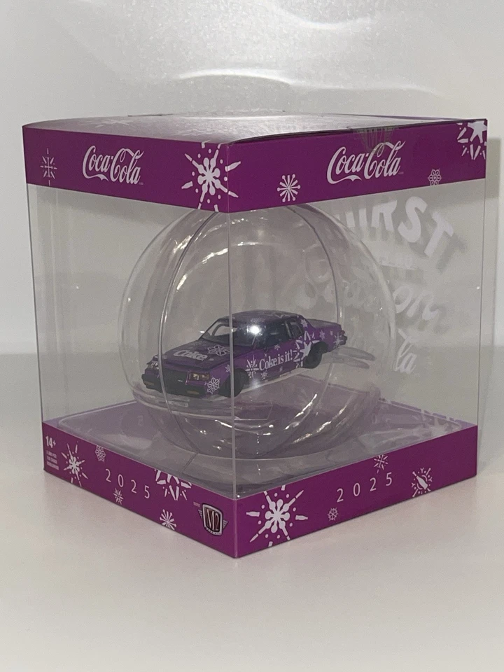 2025 M2 Máquinas Coca Cola Adornos 1987 Buick Grand National Raro Como Nuevo Difícil de Encontrar Nuevo Foto 2 de 4