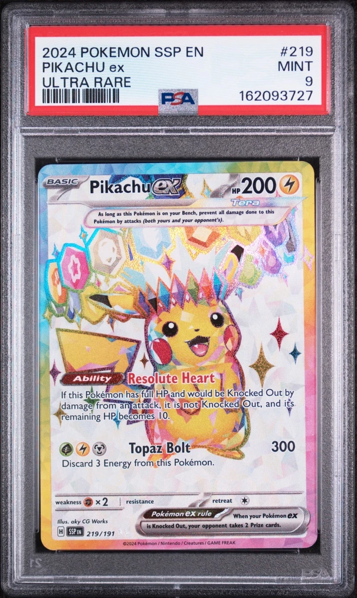 Pikachu Pokémon TCG Professional Sports Authenticator (PSA) Grade