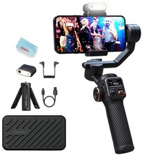 Smartphone Gimbal Stabilizer 3 Axis Hohem iSteady M6 Kit 400g Led Fill