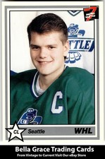 1990-91 7th Inning Sketch WHL Seattle Thunderbirds Checklist #346