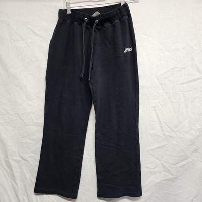 Asics Pants Men's Size S Black Sweatpants Loose | eBay