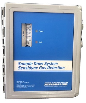 Sensidyne Sample Draw Gas Detection System Industrial Air Monitor Brooks Flow