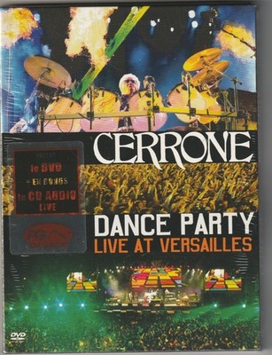 CERRONE DANCE PARTY LIVE AT VERSAILLES DVD + CD AUDIO
