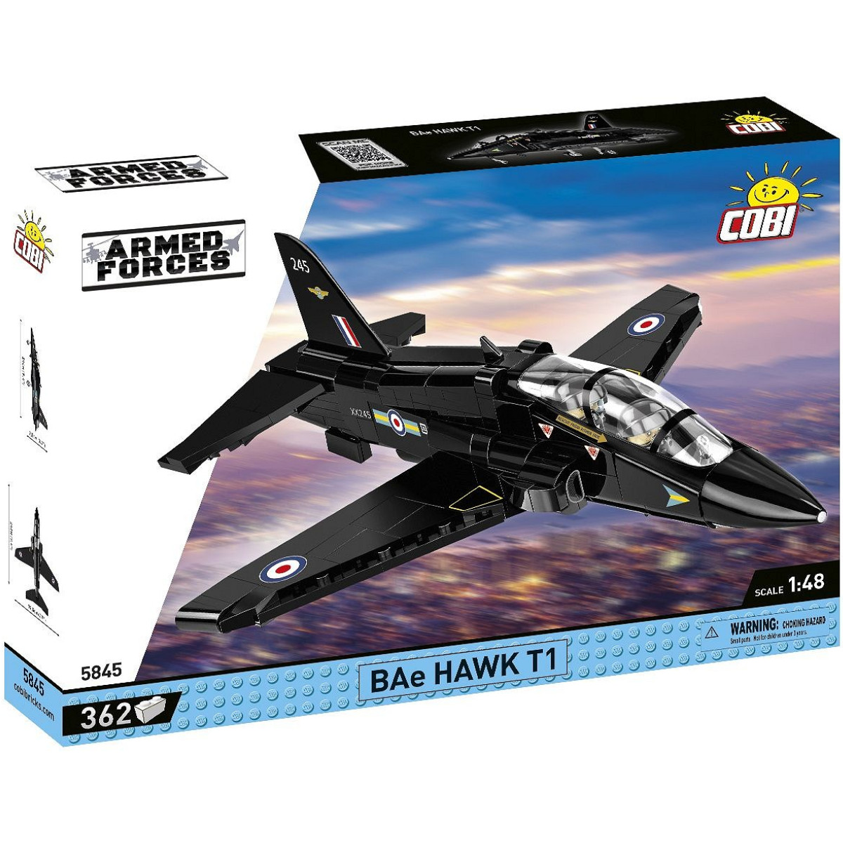 COBI Bricks 5845 BAe Hawk T1 1:48 Scale 389pcs Brick Model Toy Construction Set