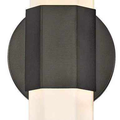 Hinkley Facet 14" High Black Oxide LED Wall Sconce - Picture 6 of 9