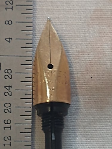 Parker VP #65 Gold 14k Fine Point Nib For Parker VP Fountain pen Made In USA New - 第 1/3 張圖片
