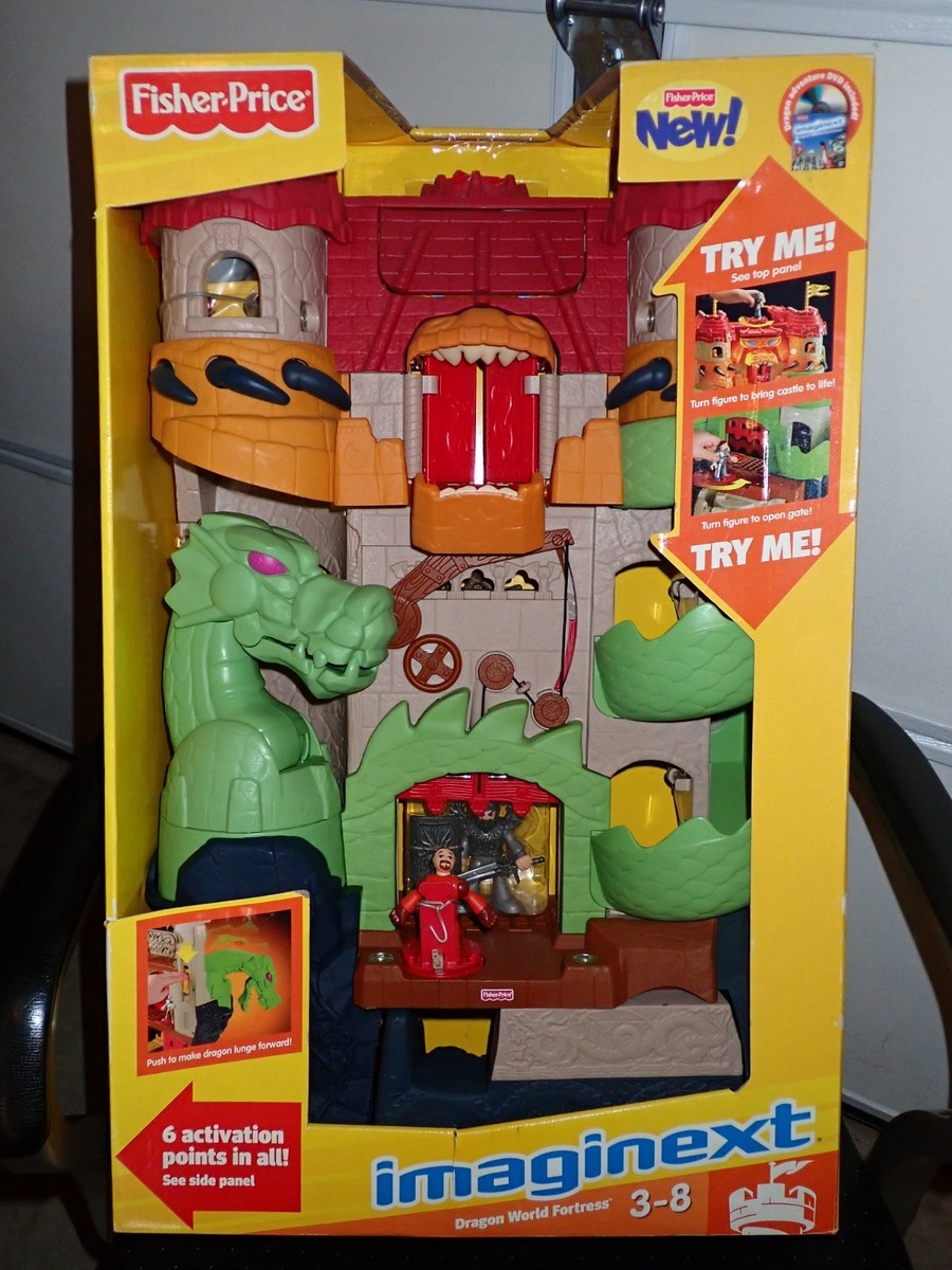 龍豚(ドラゴンポーク） Tested 2008 Mattel Fisher Imaginext Dragon World Castle Fortress
