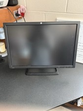 HP ProDisplay P240Va 24-Inch Screen LED-Lit Monitor Black w/Stand