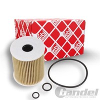 Febi ÖLfilter Filtereinsatz Passend FüR Seat Ibiza Skoda Fabia Roomster VW Polo