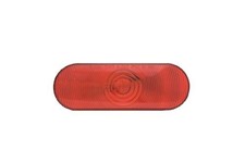 Uriah Products UL421001 6-½" x 2-¼" O.E. Oval red Marker Signal Light