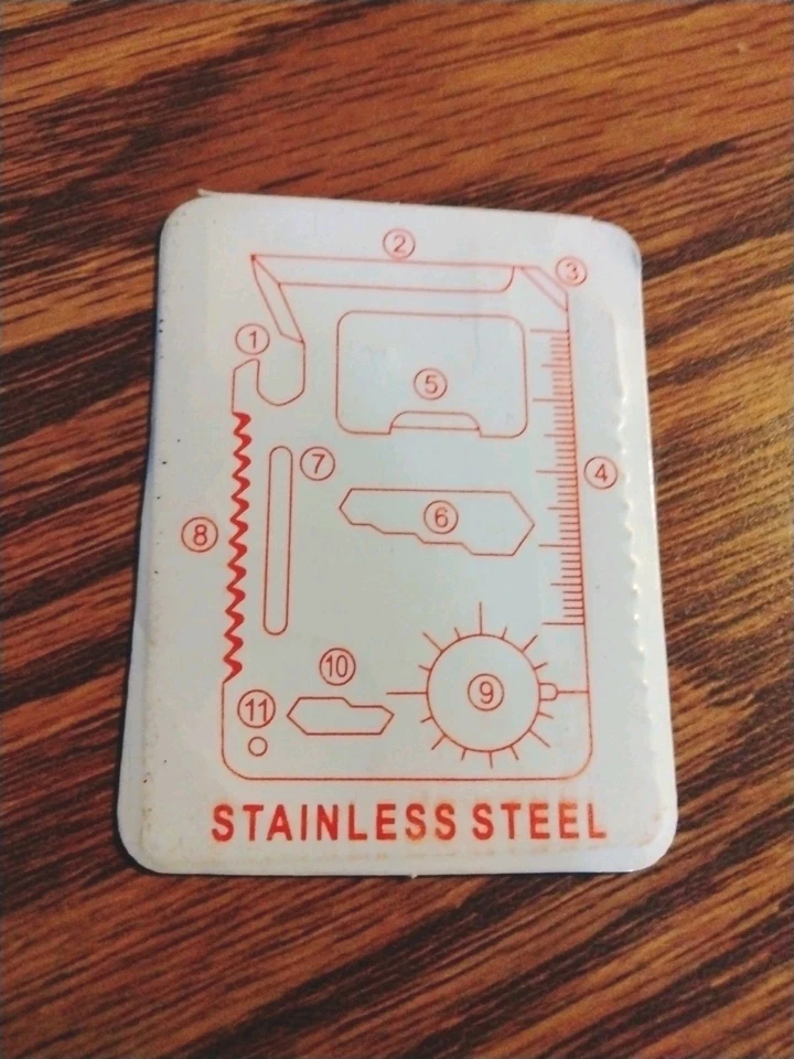 TOOL LOGIC Credit Card Companion/Multi Tools 2Pk See Pictures - Image 4 of 4