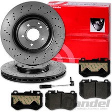 brembo BREMSSCHEIBEN + BEL&Auml;GE VORNE passend f&uuml;r MERCEDES GLC X253 C253 W253