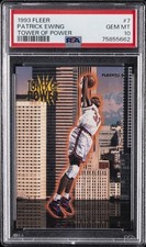 1993 FLEER TOWER OF POWER #7 PATRICK EWING PSA 10