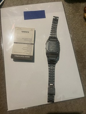 CASIO DATA BANK DBC-1500 Rare Vintage Calculator Watch for sale