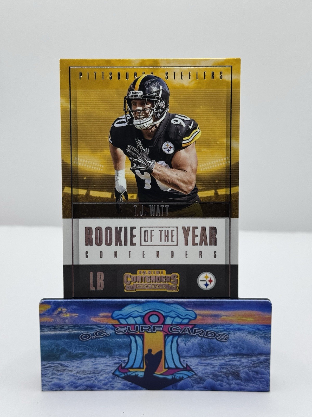 TJ Watt Panini Contenders Rookie of the Year Contenders #RY30 Base