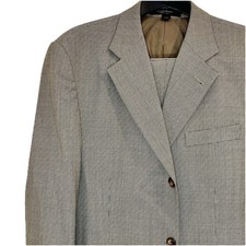 Men's Suit Size 40R Pants 34Wx34L Giorgio Cosani Brown 2PC Suit