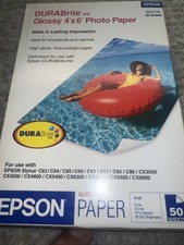 Epson Glossy 4" x 6" Photo Paper 50 sheets