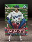 2025 Bowman Chrome Roki Sasaki #HS-9 Strikeout Showroom /99