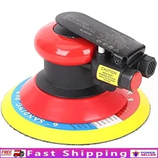 6 Inch Pneumatic Random Orbital Sander Air Powered Auto Bodywork Metal Wood New