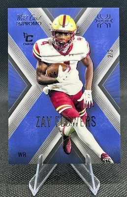 2023 Wild Card SP Promo Zay Flowers Blue Chase X-Plode #XPP-50 RC