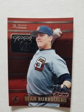 2000 Bowman Tool Time Sean Burroughs #TT15