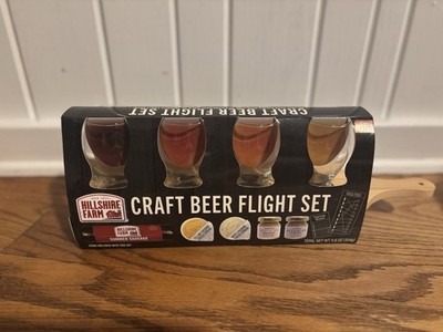 Craft Beer Flight Set With Flight Board