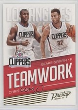 2016-17 Panini Prestige Teamwork Chris Paul Blake Griffin #6 0g27