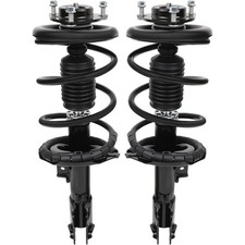 2pcs For 08-11 Mitsubishi Lancer Front Complete Struts W Coil Springs Mounts