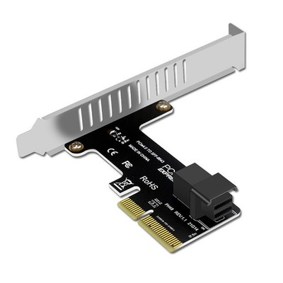 New Pcie 4.0 to SFF 8643 Adapter Card X4 X8 X16 for 2.5'' NVME SSD Hard Disk Card