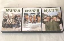 M A S H TV SERIES COLLECTORS EDITION SEASONS 1-2-3 DVD DISC BOX SETS  FREE S/H