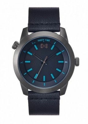 Mark Maddox Men's Watch HC0102-57 Mission 43Mm Steel Gum 10Atm