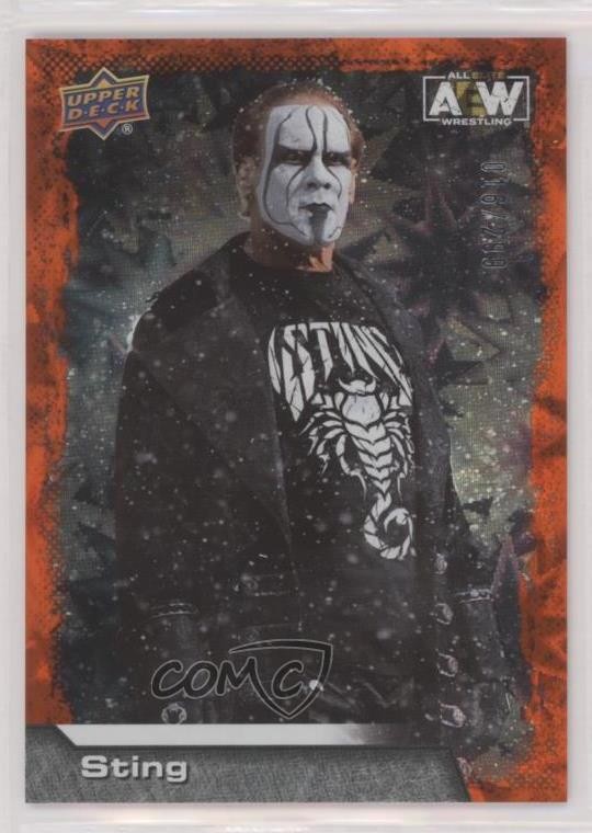 2022 Upper Deck AEW All Elite Wrestling Dynamite 16/299 Sting #76 0p0t