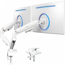 VIVO Dual Monitor Mechanical Spring Desk Mount Fits Computer Screens up to 32"