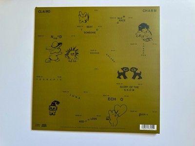 Clairo SIGNED Vinyl LP Charm PURPLE Colored AUTOGRAPHED ON JACKET