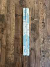 NWT THIBAUT Wallpaper 2 Double Rolls Elephant Kismet Blue T16204