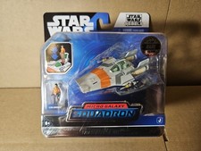 Rare 1 of 10 000 Star Wars Micro Galaxy Squadron Series 9 Ezra Bridger's A-Wing