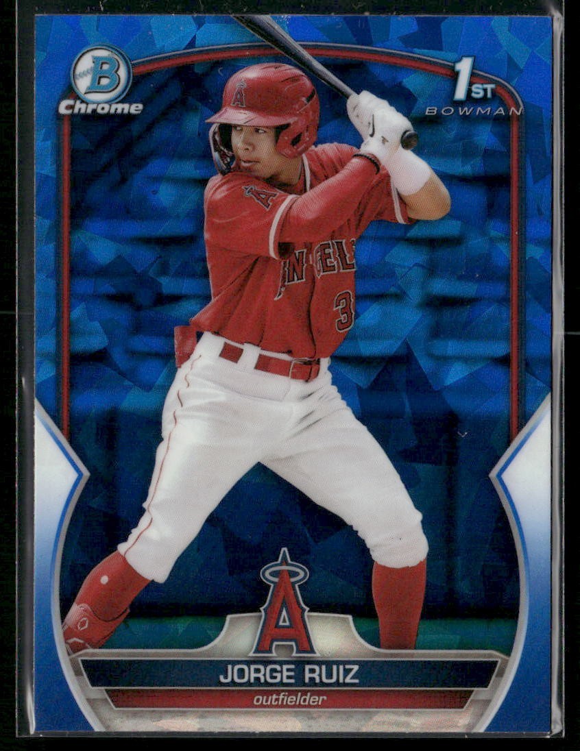 2023 Bowman Chrome Sapphire Jorge Ruiz BCP-123