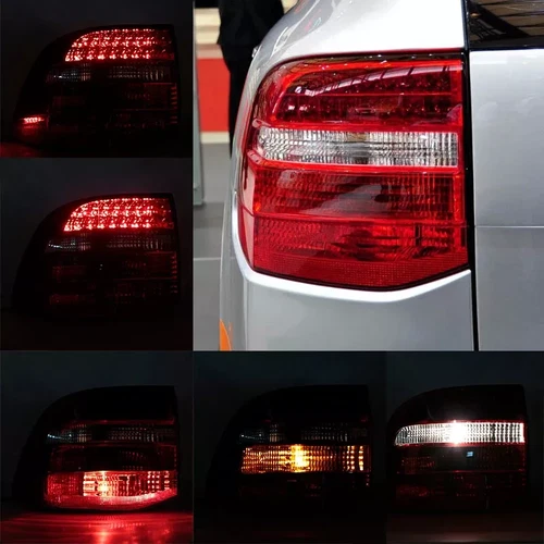 Pair Brake Turn Signal Lamp Tail Light Assembly For Porsche Cayenne 2007-10 4DR - Foto 5 di 7