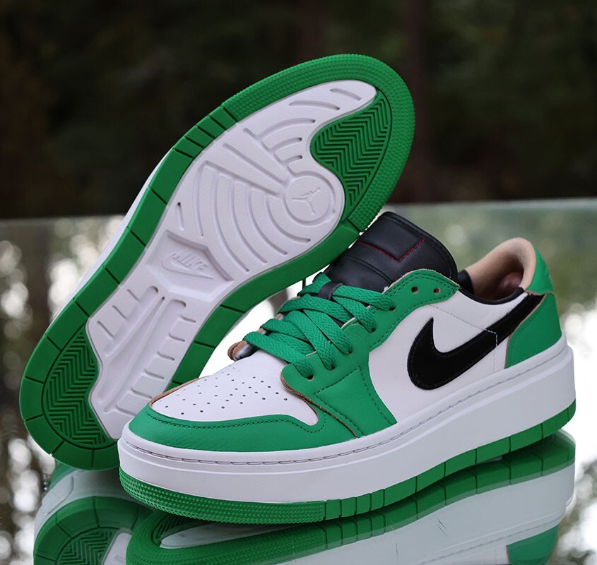 Nike Air Jordan 1 Elevate Low SE Lucky Green Women's Size 11.5