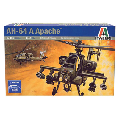 Hubschrauber AH-64A Apache 1/72 Kit  Scale Plastic Model Kit