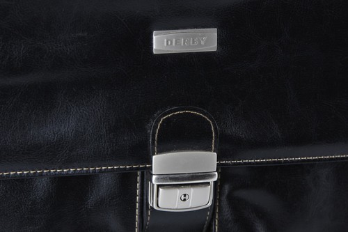 Briefcase Men's DERBY Travel bag Exclusive briefcase Turkish brand - Picture 3 of 6