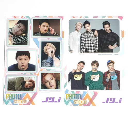 JYJ JaeJoong Photo Sticker 16 pcs Stickers KPOP Korean Pop Star Goods - Picture 6 of 10