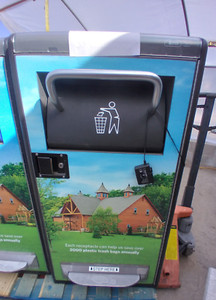 Big Belly BB5 Solar-Powered Compactor Station, Recycling / Trash, 120V Available