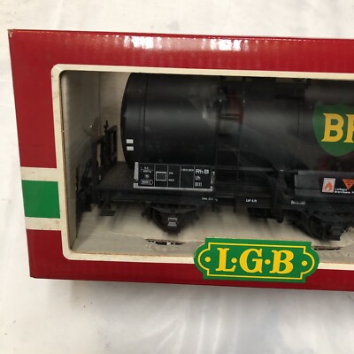 LGB 4040B G-SCALE BP FILLABLE TANK CAR | eBay