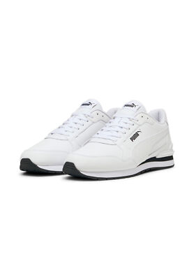 Puma ST Runner v4 Full L Unisex Sneaker Turnschuhe 399068 07 weiss schwarz